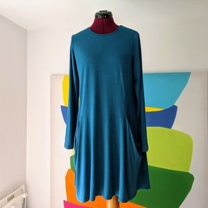 Betabrand Sweatshirt Travel Dress